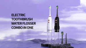 Electric Toothbrush and Water Flosser Combo