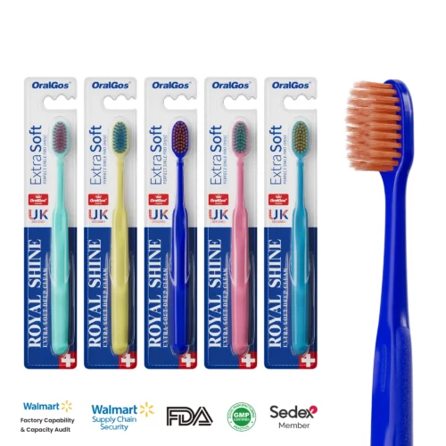 OralGos DB203 Premium Soft Bristle Toothbrush