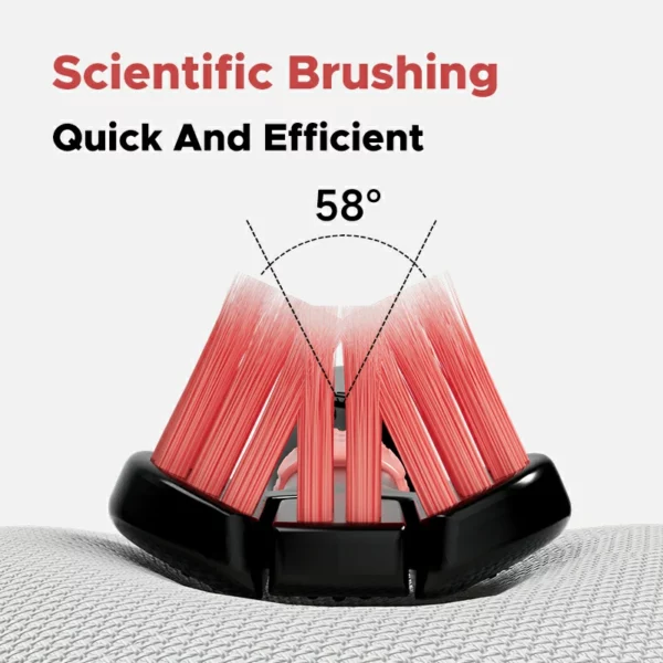 Advanced Soft Bristle Triple-Sided Toothbrush