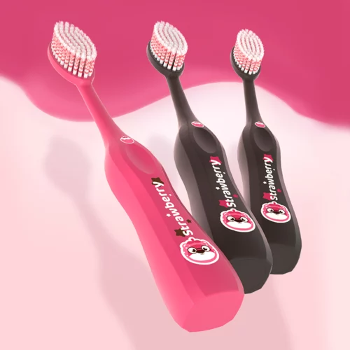 Sweetrip S283 Soft Bristle Strawberry Toothbrush
