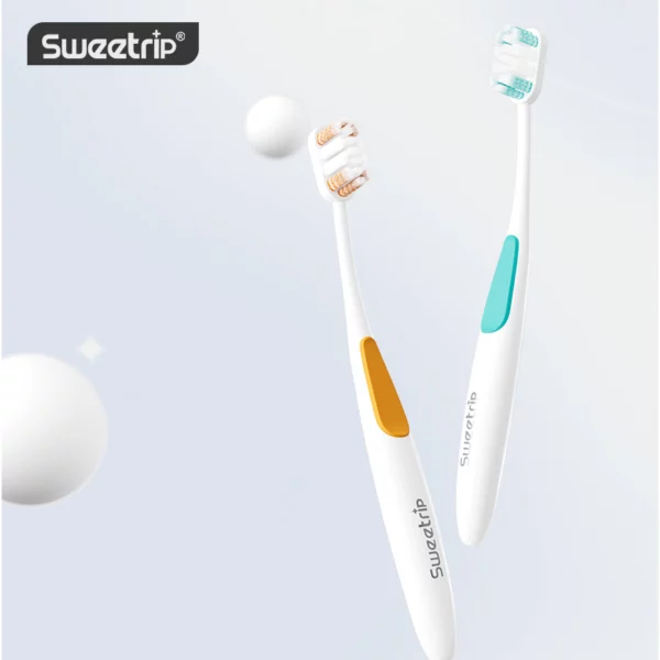 Sweetrip S9104 Ultra Soft Toothbrush – Gentle Oral Care for Sensitive Gums (4 Colors)