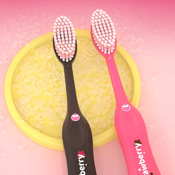 Sweetrip S283 Soft Bristle Strawberry Toothbrush