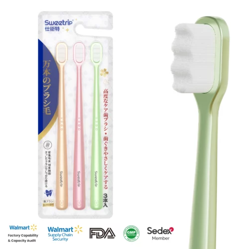 Sweetrip S291 Ultra-Soft Toothbrush with 10,000 Bristles